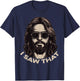 I Saw That Jesus Meme Christian Faith Humor Religious T-Shirt - T-Shirt | Navy