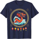 Happy New Year 2025 Year of the Dragon Chinese Zodiac T-Shirt - T-Shirt | Navy