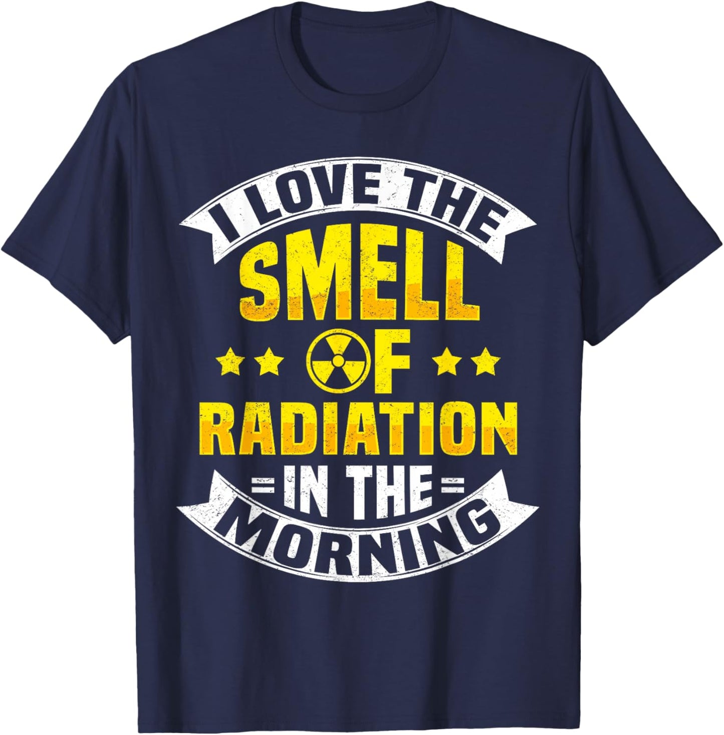 Radioactive Nuclear Nuclear Power Nuclear Engineer & Nuclear Energy T-Shirt - T-Shirt | Navy
