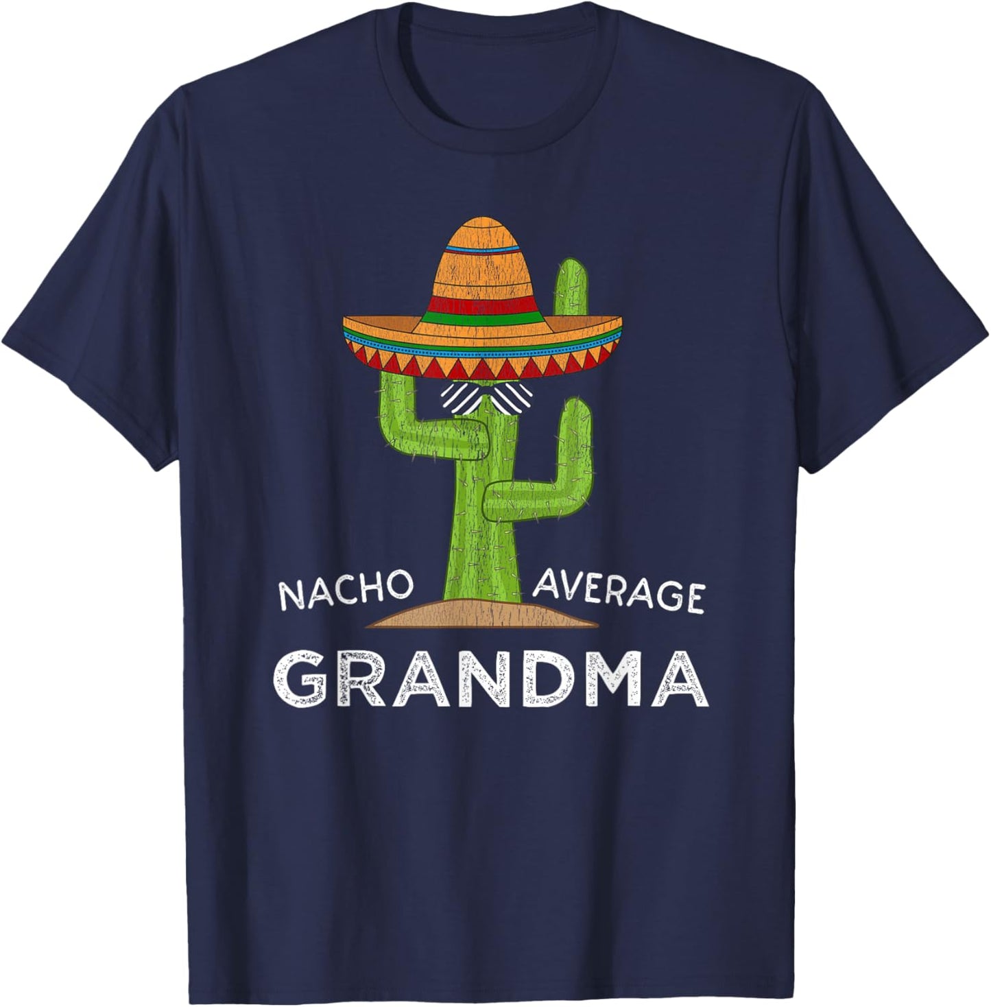 Fun Hilarious Grandmother Joke Humor | Funny Saying Grandma T-Shirt - T-Shirt | Navy