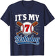 7 Years Old Baseball Player 7th Birthday Party Boy Girl T-Shirt - T-Shirt | Navy