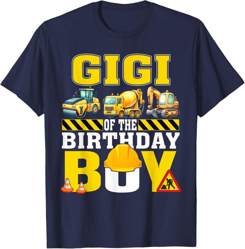 Gigi Of The Birthday Boy Construction Worker Birthday