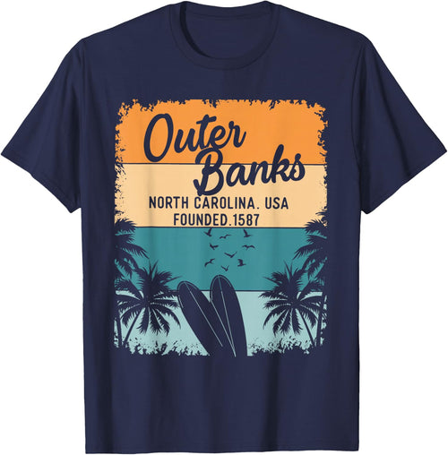 Outer Banks Shirts Men Women OBX North Carolina NC