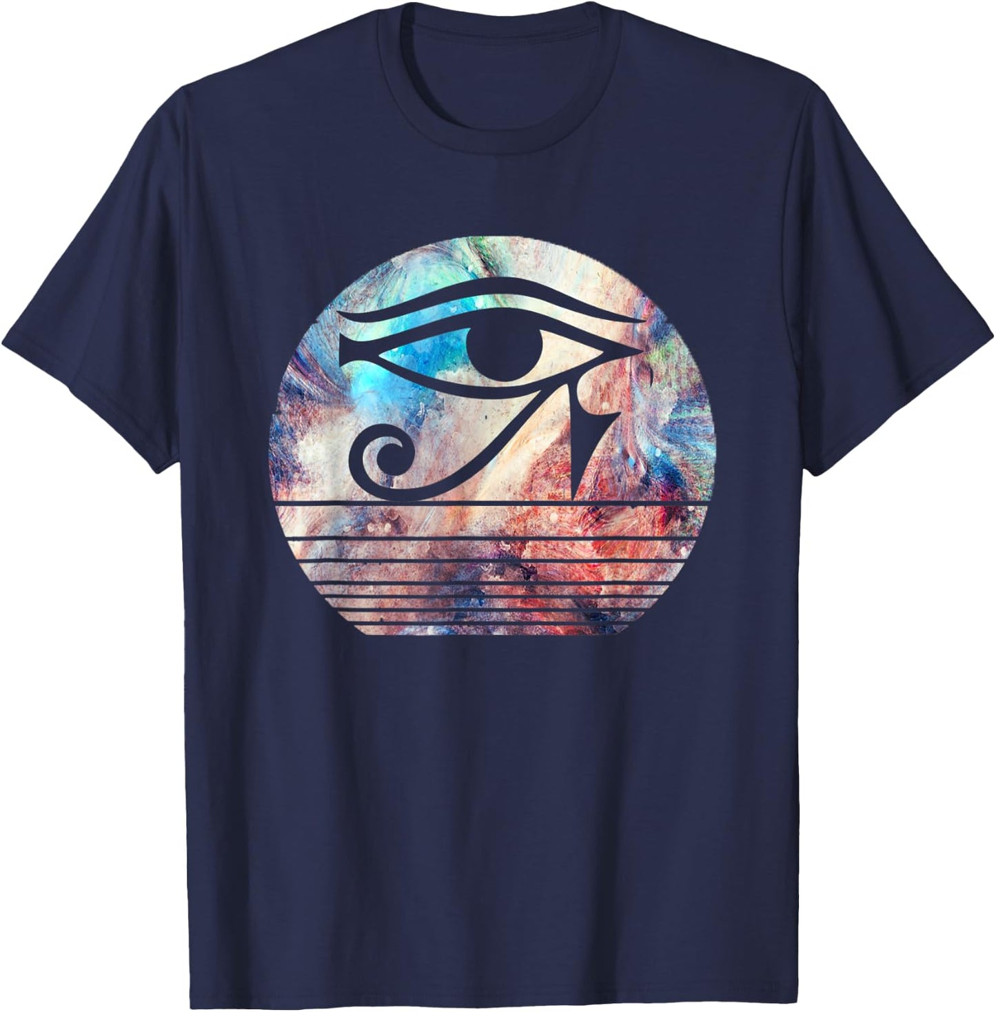 Pharaoh pyramids sphinx Egypt women T-Shirt - T-Shirt | Navy