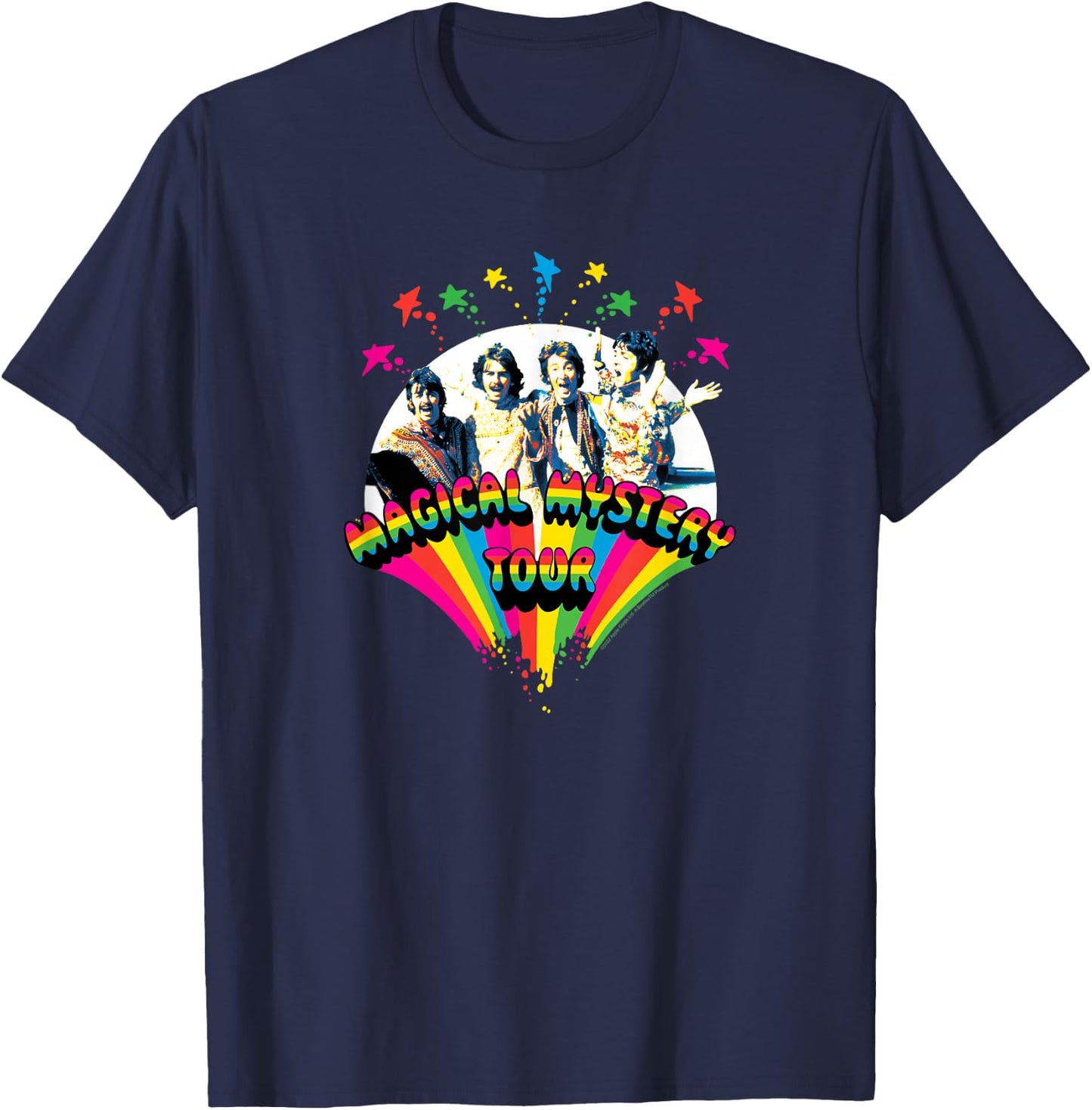 The Beatles - Magical Mystery Tour T-Shirt - T-Shirt | Navy