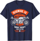Deadwood South Dakota USA Motorcycle Design Souvenir T-Shirt - T-Shirt | Navy