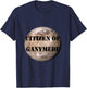 Citizen of Ganymede T-Shirt - T-Shirt | Navy