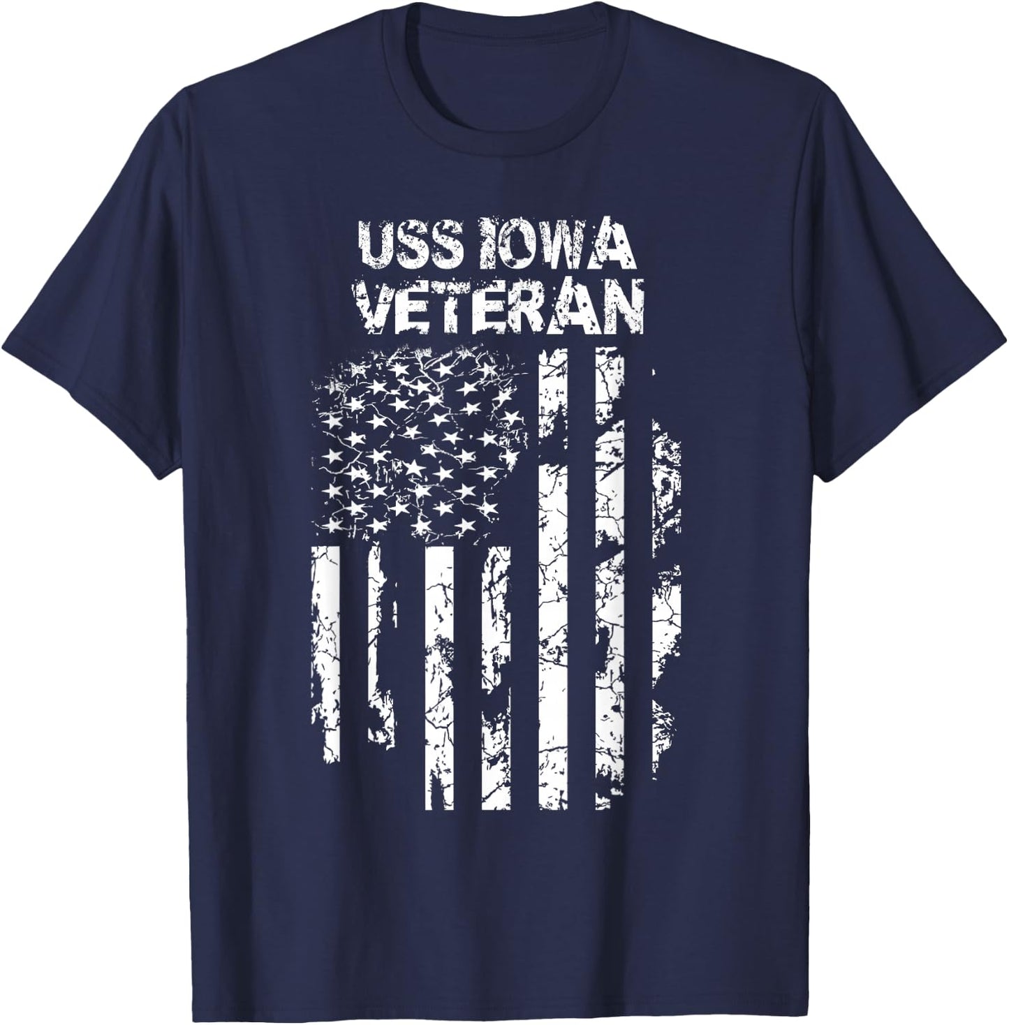 USS Iowa Veteran T-Shirt - T-Shirt | Navy