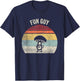 Vintage Fun Guy Fungi Shirt Funny Mushroom Fungus Humor T-Shirt - T-Shirt | Navy