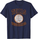 The Lone Star State Texas Volleyball Deez Texas Volleyball Vintage Distressed Black T-Shirt - T-Shirt | Navy