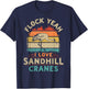 Sandhill Crane Birding Pun for a Sandhill Crane birder T-Shirt - T-Shirt | Navy