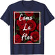 Como LA Flor RED Roses T Shirt T-Shirt - T-Shirt | Navy
