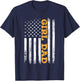 Girl Dad Father's Day Dad Daughter, Dad Of Girls Outnumbered T-Shirt - T-Shirt | Navy