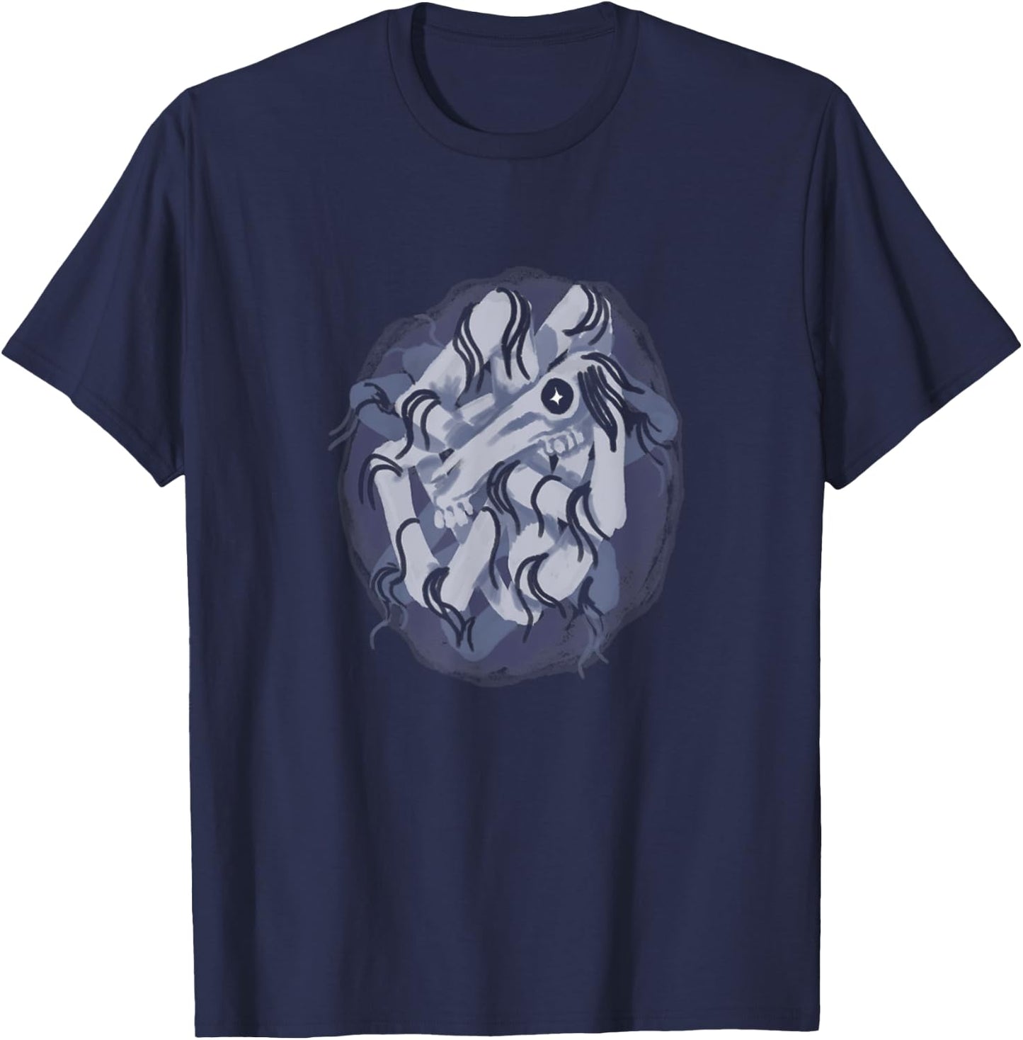 Long Horse!! Long Horse T-Shirt - T-Shirt | Navy