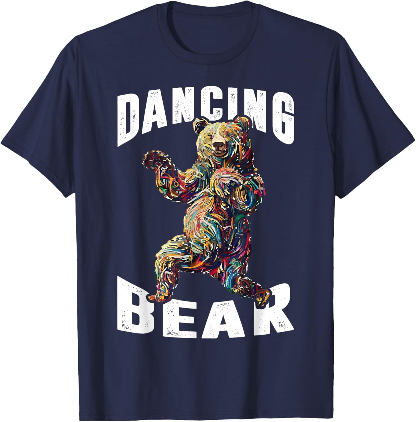 Dancing Bear T-Shirt - T-Shirt | Navy