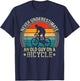 Never Underestimate An Old Guy On A Bicycle Funny Cycling T-Shirt - T-Shirt | Navy