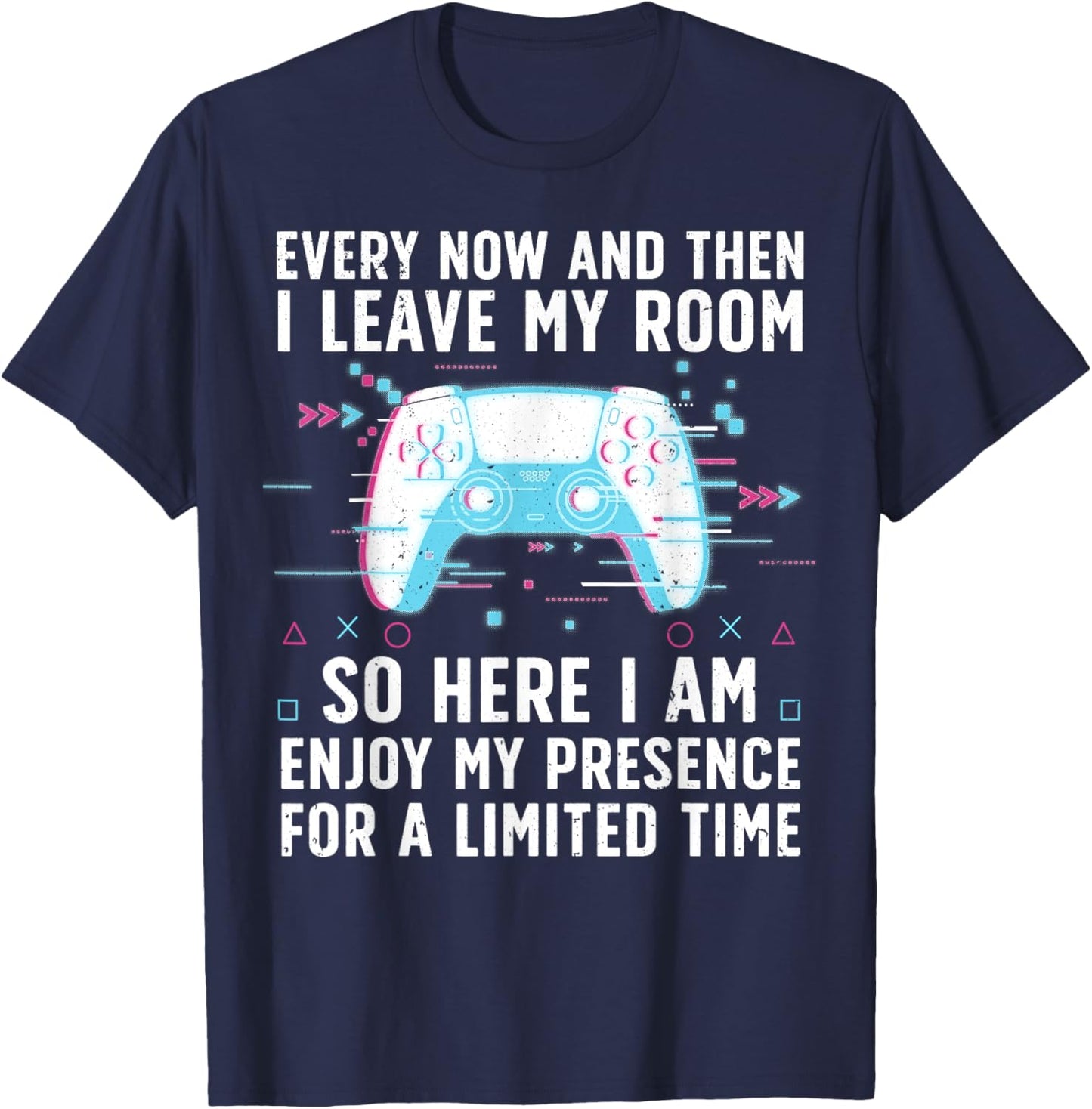 Funny Gamer Art Women Gaming Gamer Video Game Lover T-Shirt - T-Shirt | Navy