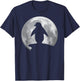 AFRICAN PENGUIN And Moon Vintage Halloween Costume T-Shirt - T-Shirt | Navy