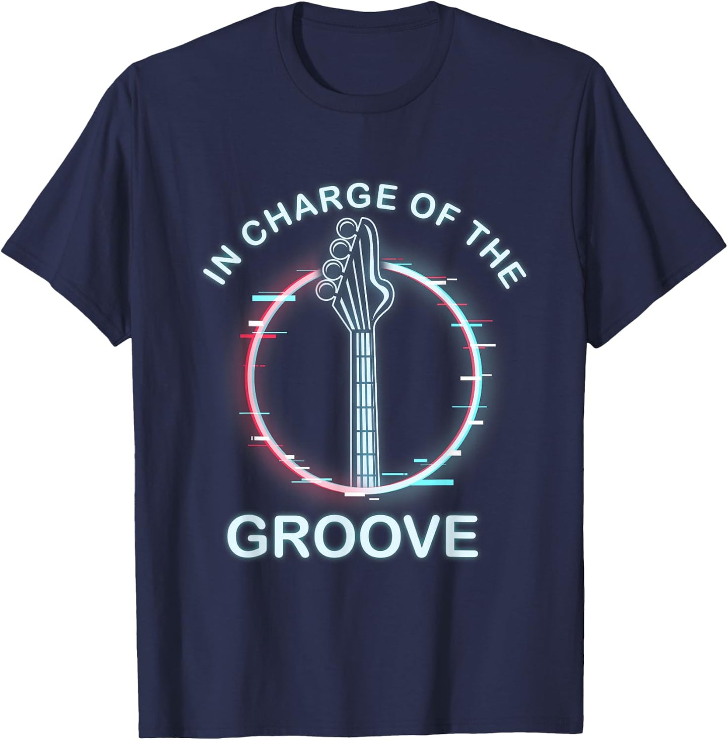 Bass Guitar Music Gift Cool Bass-Player T-Shirt - T-Shirt | Navy