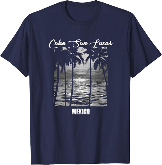 Cabo San Lucas Souvenir - Mexico Reminder T-Shirt - T-Shirt | Navy
