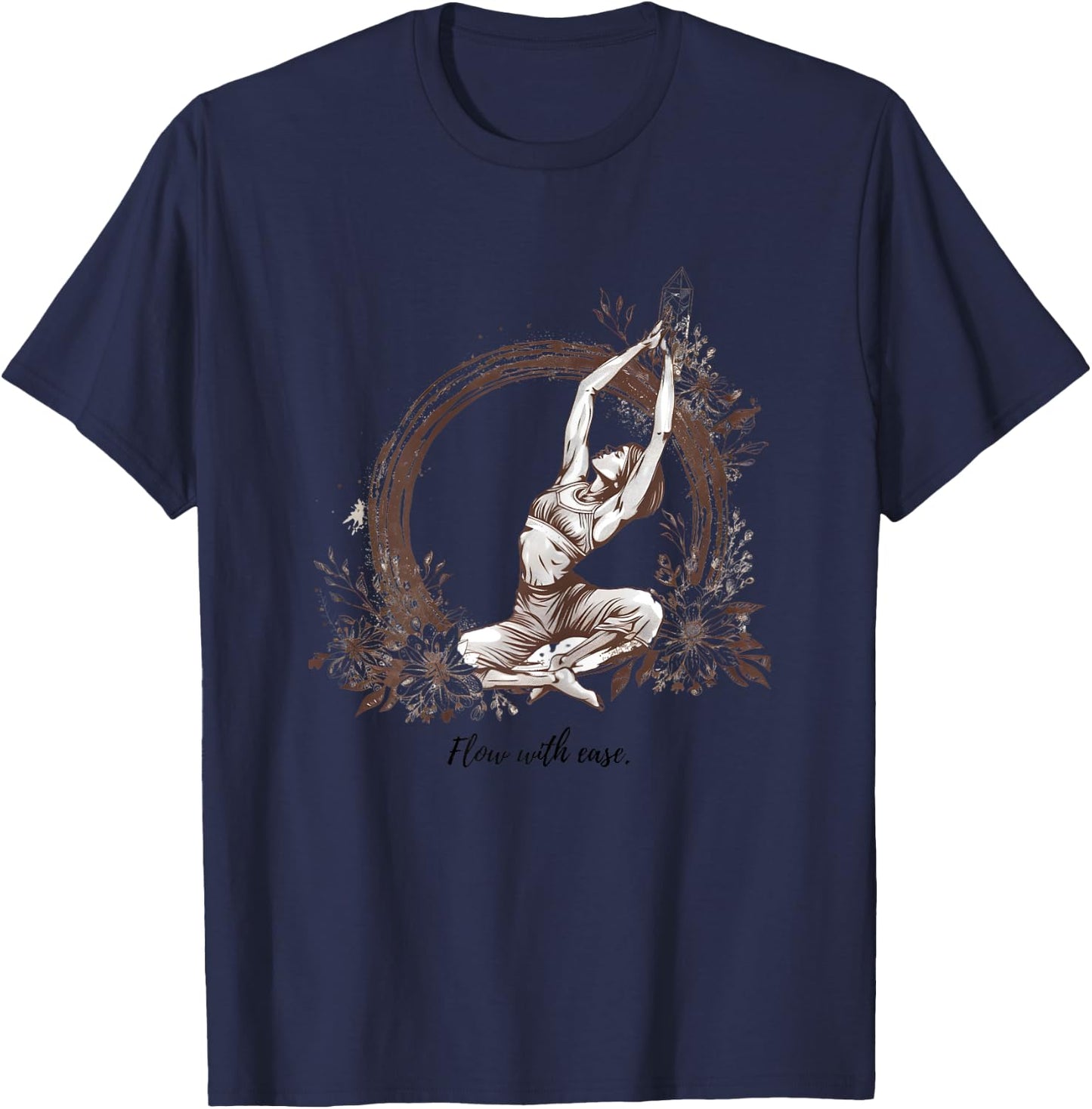 Enlighten Your Space - Zen Decorations and Mindfulness T-Shirt - T-Shirt | Navy