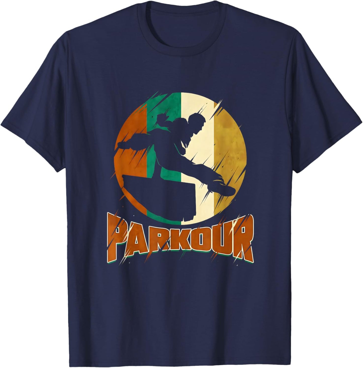 Love parkour boys Shirt parkour Lovers and girls T-Shirt - T-Shirt | Navy