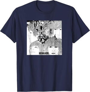 The Beatles Revolver T-Shirt - T-Shirt | Navy