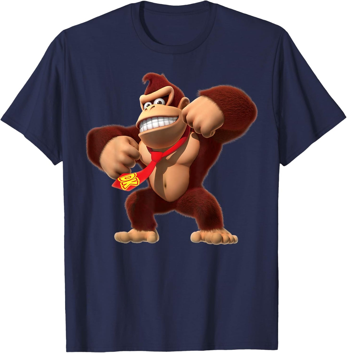 Donkey Kong 3D Poster T-Shirt - T-Shirt | Navy