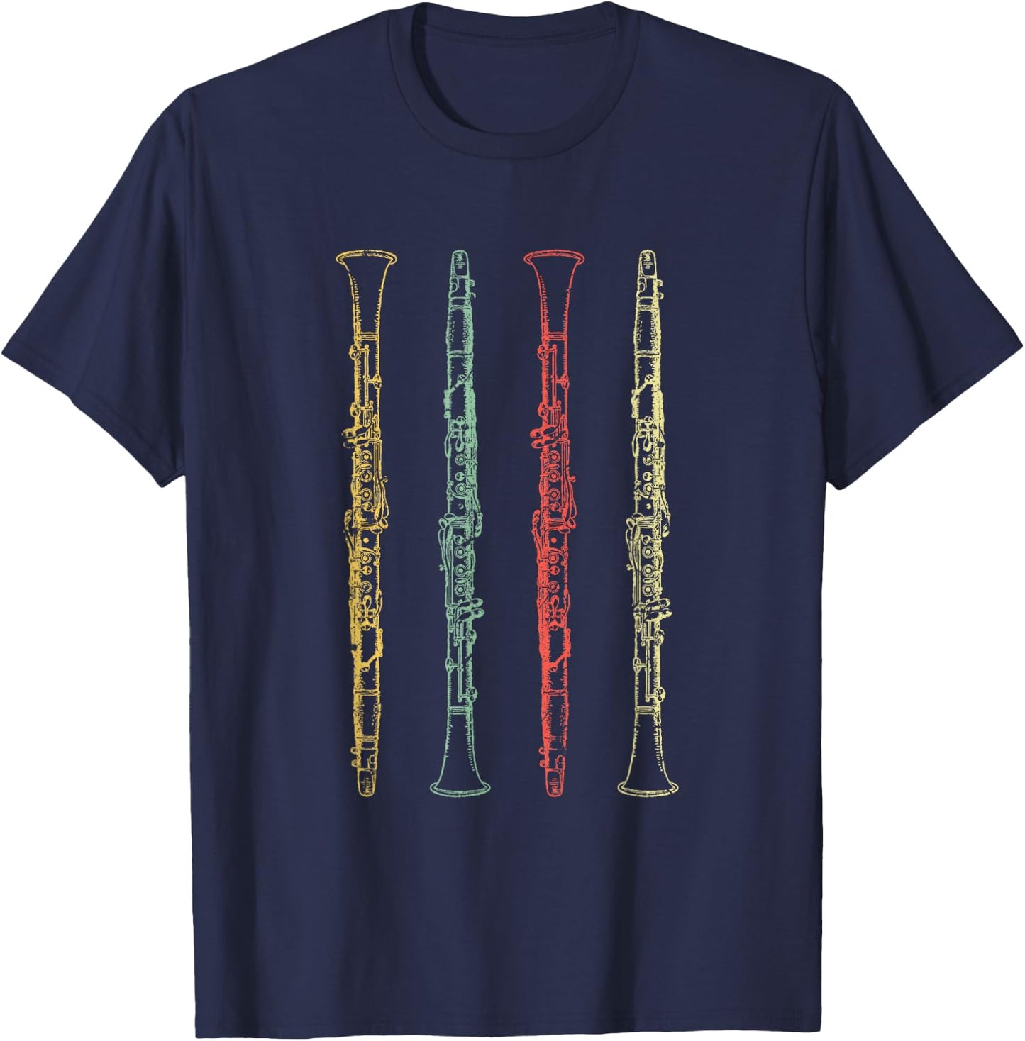 Clarinet T-Shirt - T-Shirt | Navy