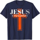 Jesus Is My Superhero Cute Powerful Christian T-Shirt - T-Shirt | Navy