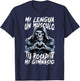Mi lengua un musculo. Rosadita gimnasio T-Shirt - T-Shirt | Navy