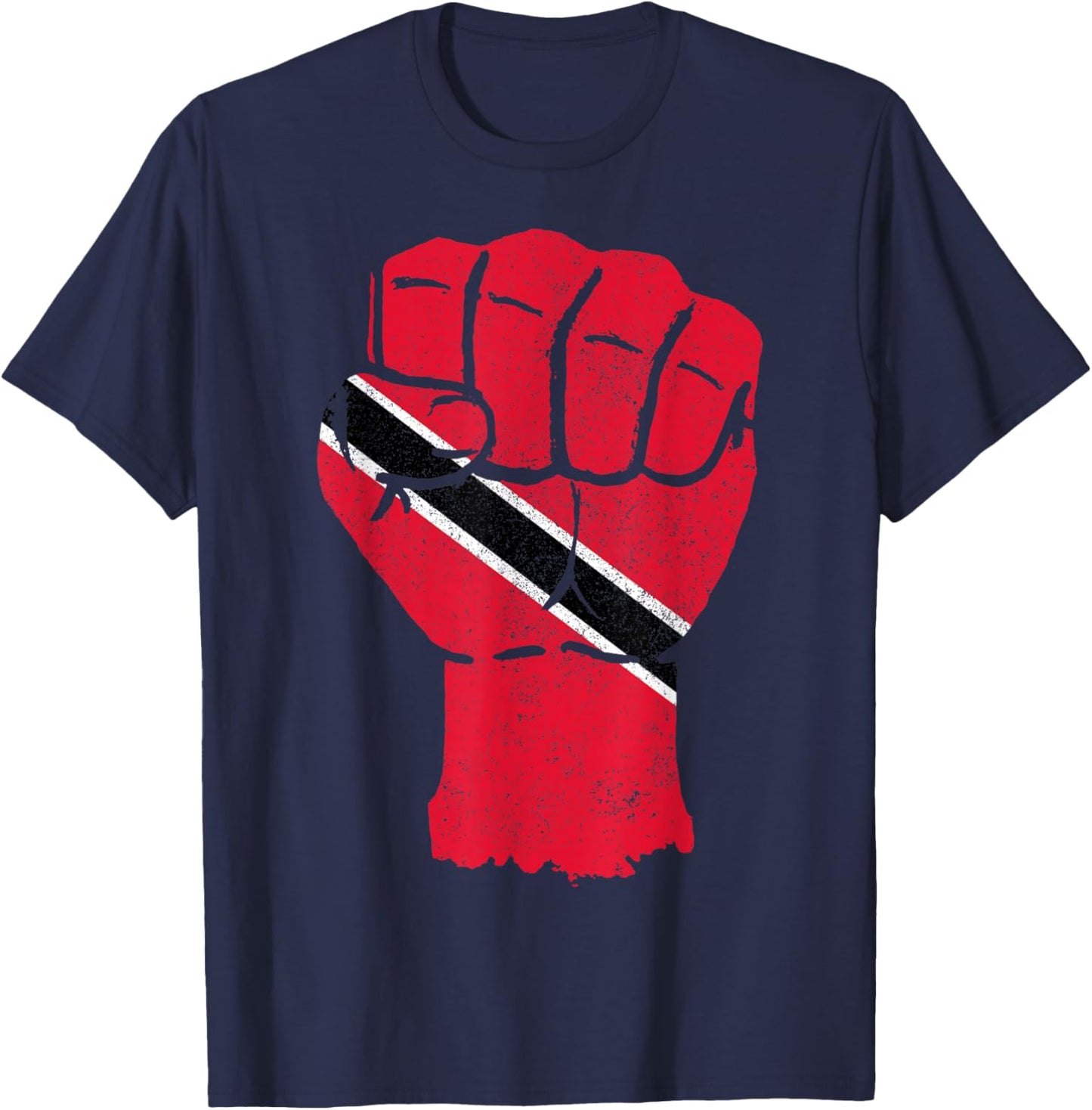 Trinidad & Tobago Flag Caribbean Souvenir T-Shirt - T-Shirt | Navy
