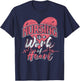 Nursing Is A Work Of Heart - Nurse T-Shirt - T-Shirt | Navy