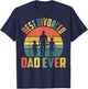 Retro Divorcee Dad Divorce Party Best Divorced Dad Ever T-Shirt - T-Shirt | Navy