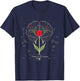Tulip Parkinson's Awareness Parkinson April Month Gifts T-Shirt - T-Shirt | Navy