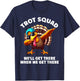 Turkey Running Outfit Gear Costume Turkey Trot Thanksgiving T-Shirt - T-Shirt | Navy
