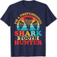 Shark Teeth Fossils Collector Hunter Megalodon Tooth T-Shirt - T-Shirt | Navy