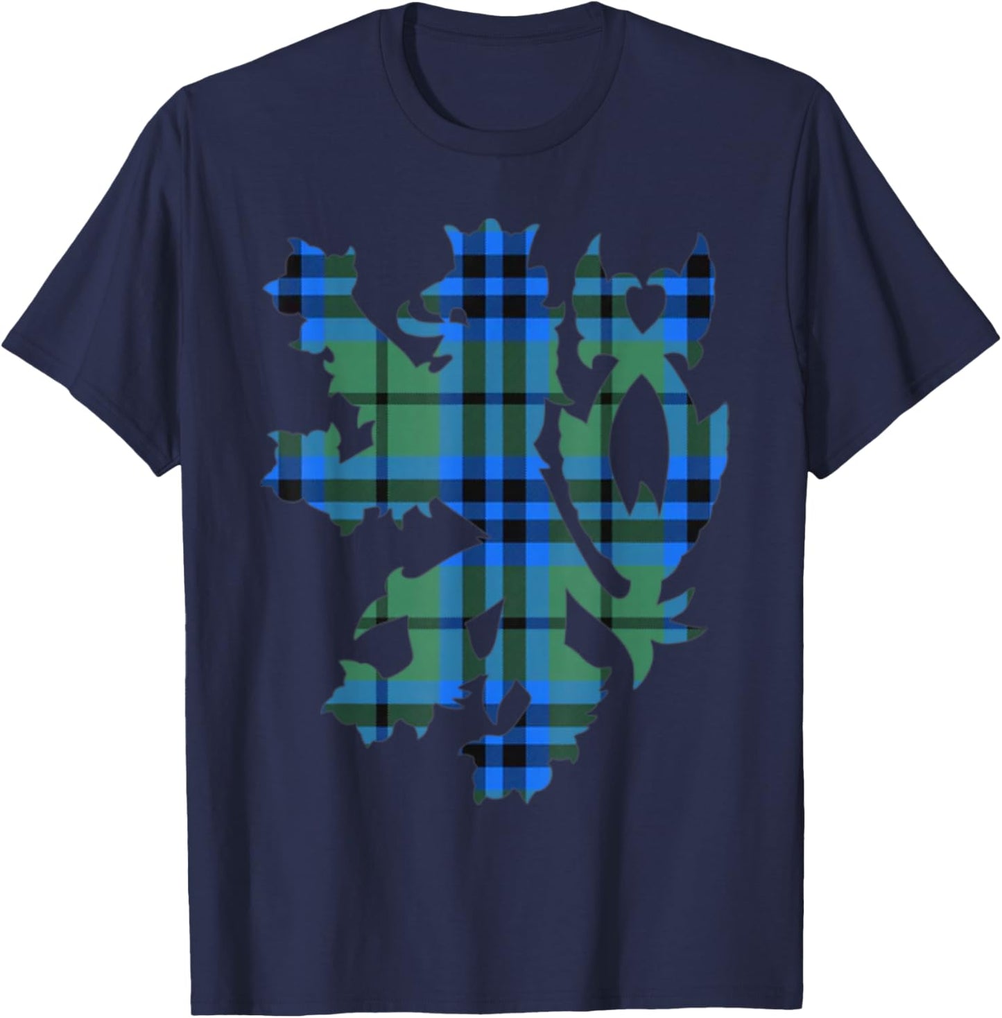 Clan Falconer Tartan Scottish Family Name Scotland Pride T-Shirt - T-Shirt | Navy