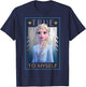 Disney Frozen 2 Elsa True To Myself Poster T-Shirt - T-Shirt | Navy