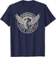 Cherohala Skyway North Carolina Motorcycle Biker Trail T-Shirt - T-Shirt | Navy