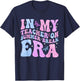In My Teacher On Summer Break Era Groovy Summer Vibe Teacher Men Women T-Shirt - T-Shirt | Navy
