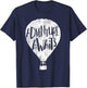 Aviator Adventure Vintage Hot Air Balloon T-Shirt - T-Shirt | Navy