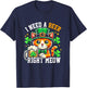 I Need A Beer Right-Meow Irish Beer Cat Patrick Day Drinking T-Shirt - T-Shirt | Navy