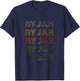 Love Heart Nyjah Grunge Vintage Style Black Nyjah T-Shirt - T-Shirt | Navy
