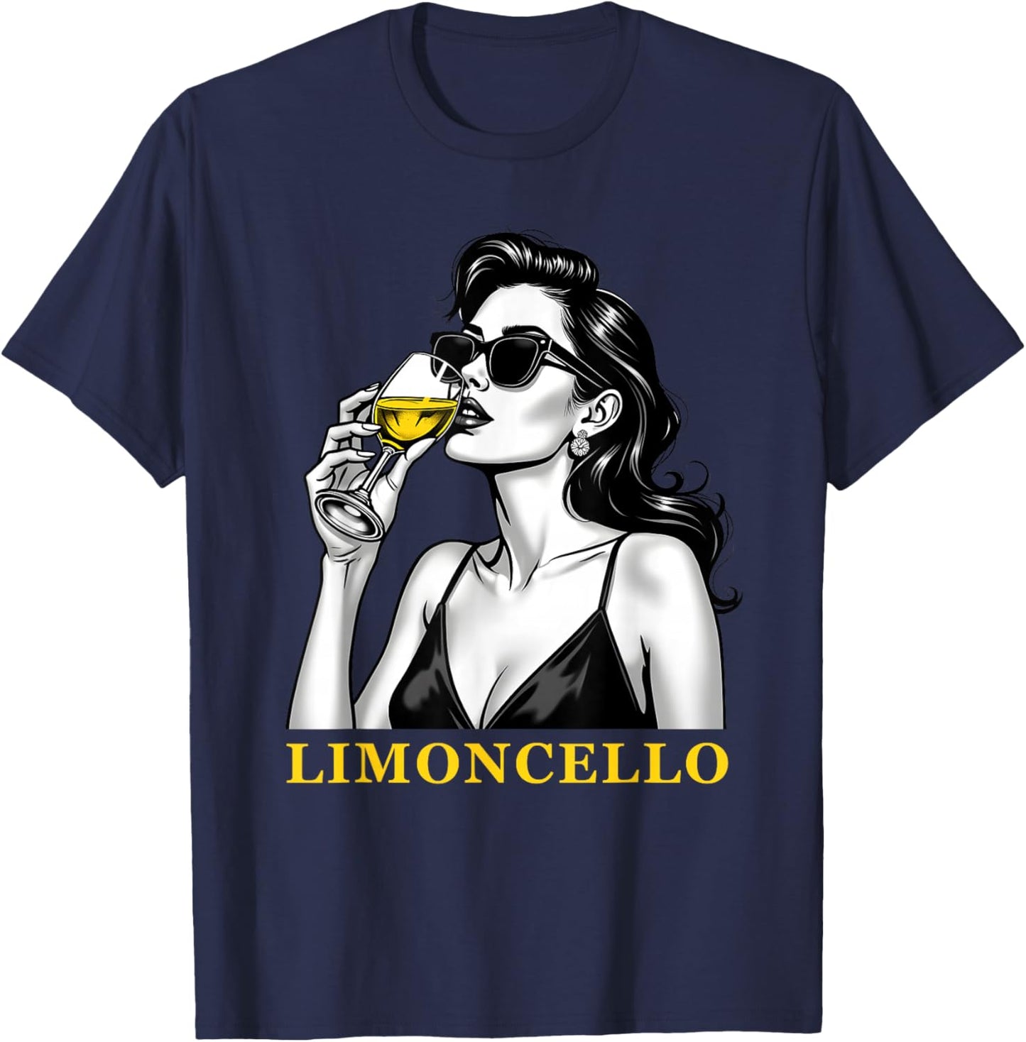 Limoncello Outfit Italienischer Likör Zitronenlikör Spritz T-Shirt - T-Shirt | Navy
