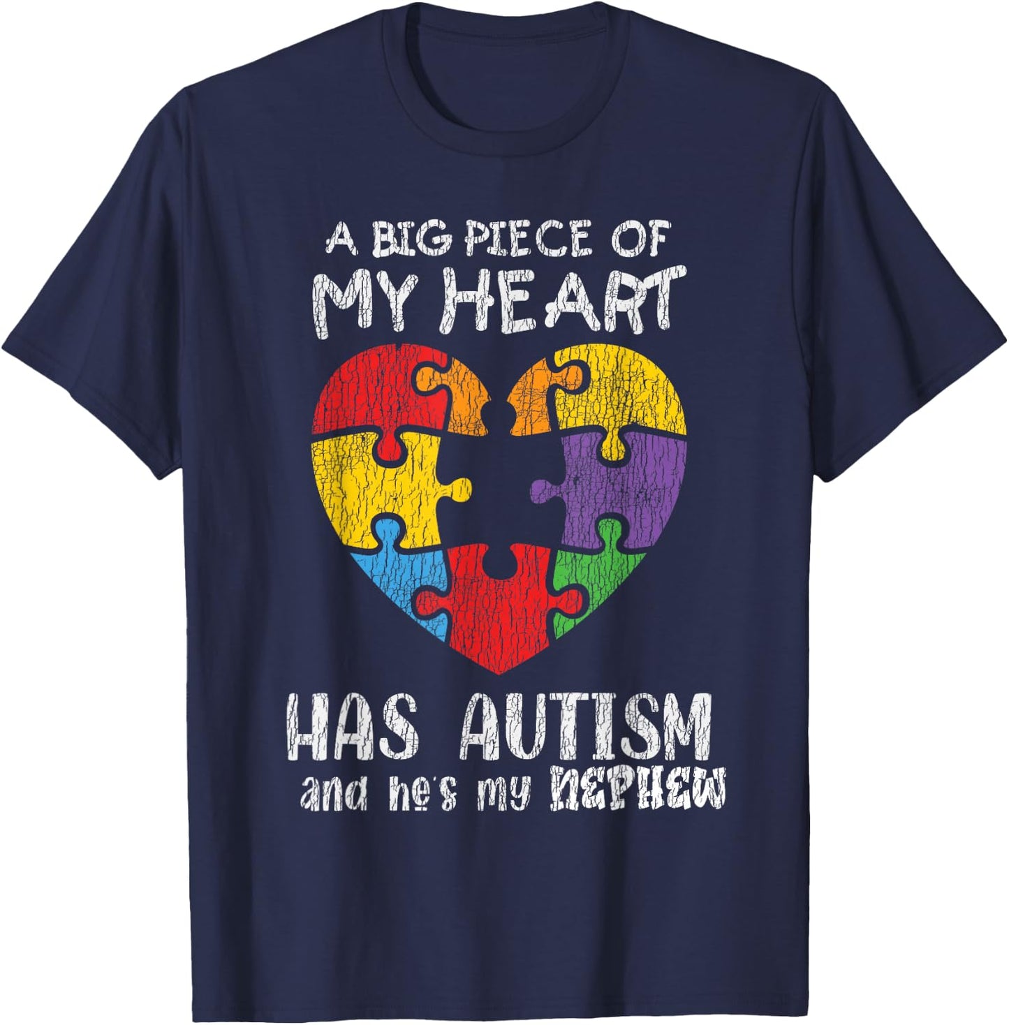 Autism Awareness Mom Parents Autistic Kids Awareness Mom T-Shirt - T-Shirt | Navy