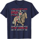 I Would Rather Stand With God Knight Templar T-Shirt - T-Shirt | Navy