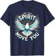 Holy Spirit I Love Jesus Christ Catholic Christian Faith T-Shirt - T-Shirt | Navy