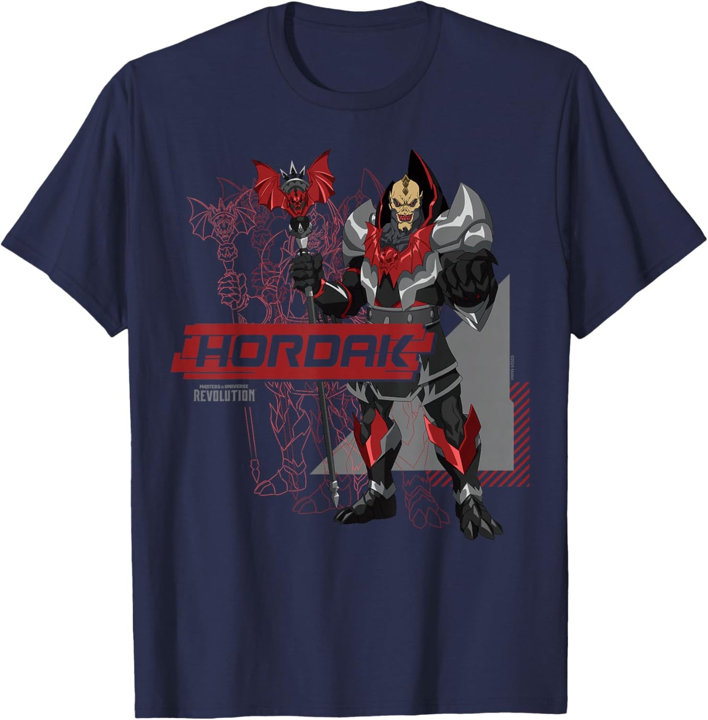 The Masters of the Universe Revolution - Hordak T-Shirt - T-Shirt | Navy