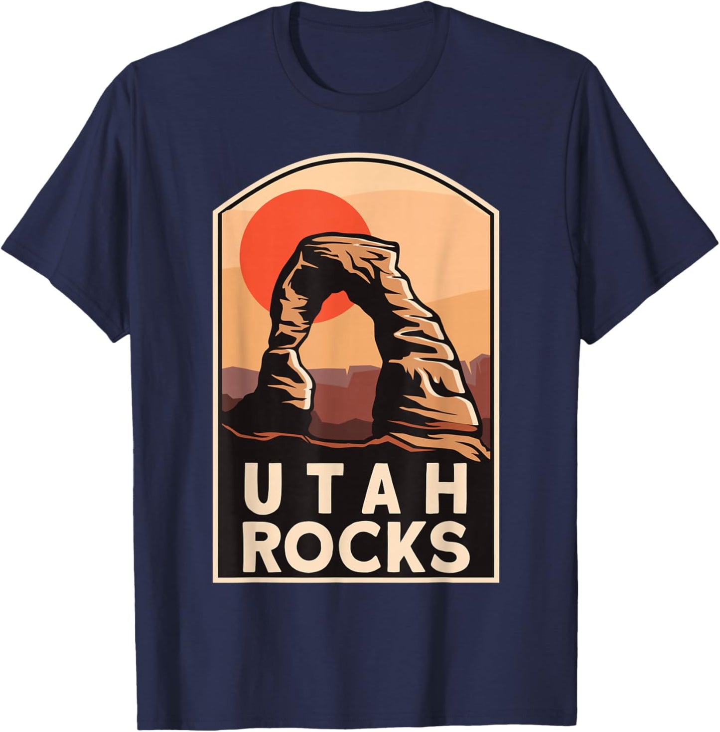 Utah National Park T-Shirt - T-Shirt | Navy